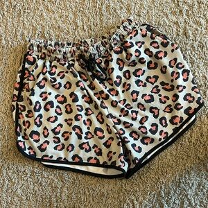 Jess Lea leopard shorts